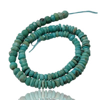 Thumbnail for Natural Arizona Turquoise Bead Strand