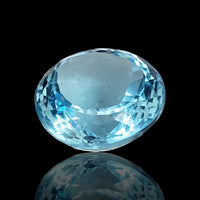 Thumbnail for 25Ct Natural Blue Topaz Faceted 17.5x10mm