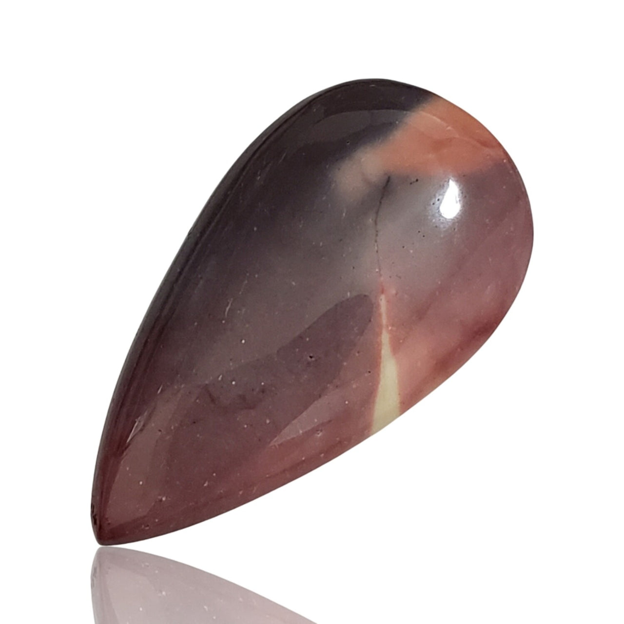 29.5Ct Natural Mookaite Jasper Cabochon 37x21mm