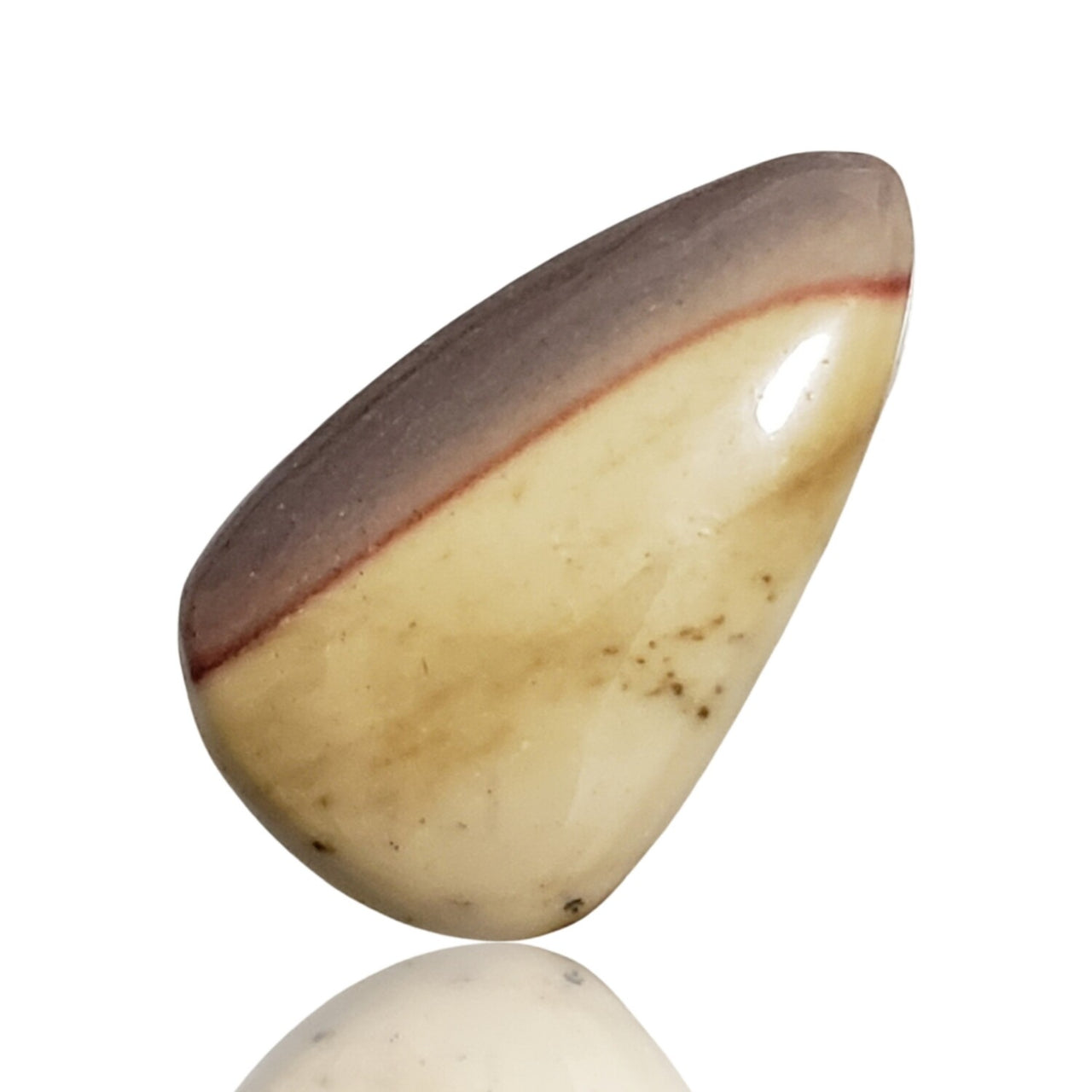 21Ct Natural Mookaite Jasper Cabochon 30x18mm