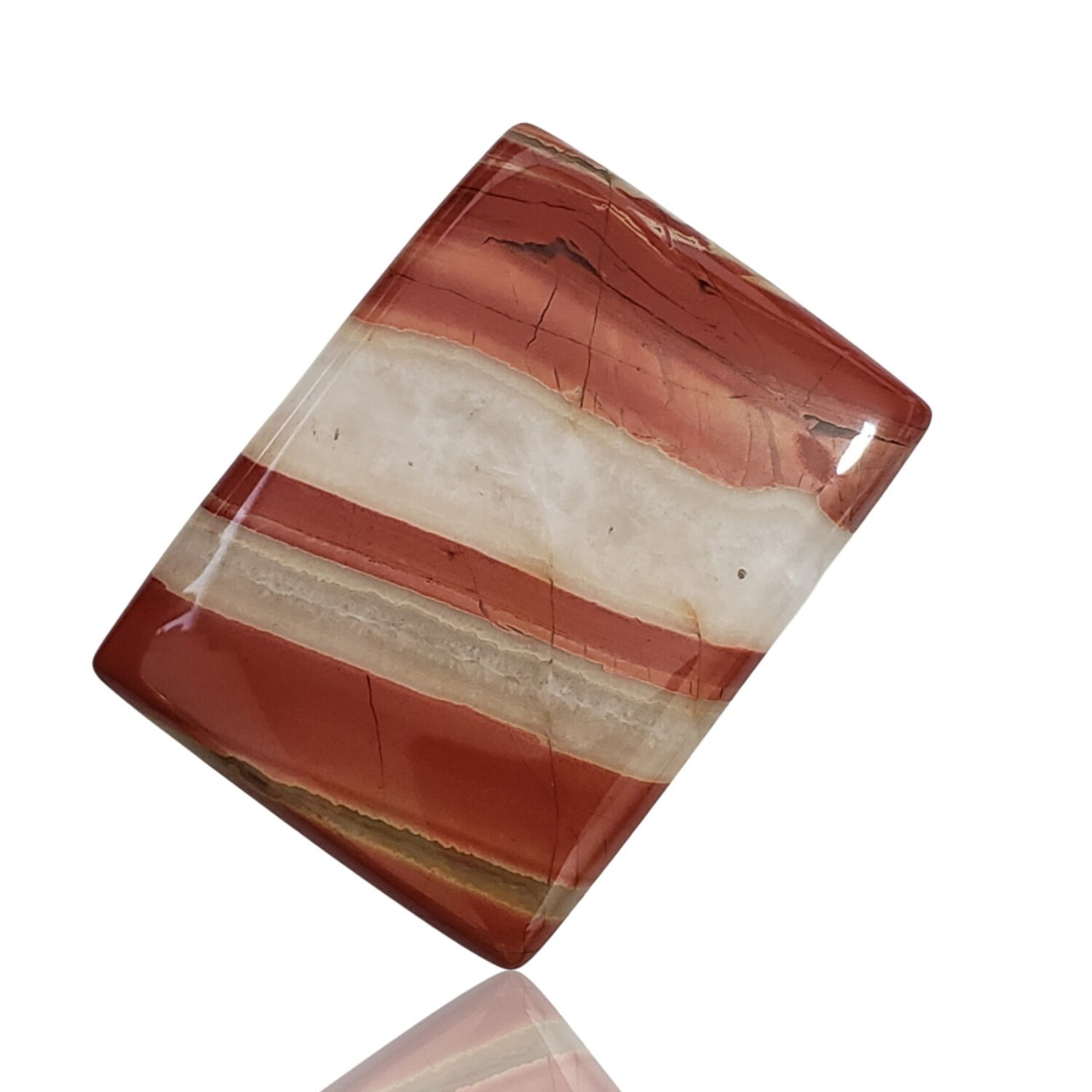 59.5Ct Natural Red River Jasper Cabochon 40x30mm