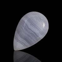 Thumbnail for 18.5Ct Natural Blue Lace Agate Cabochon 27x17mm