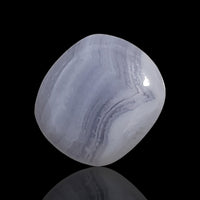 Thumbnail for 40Ct Natural Blue Lace Agate Cabochon 25x22mm