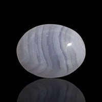 Thumbnail for 24Ct Natural Blue Lace Agate Cabochon 26x20mnm