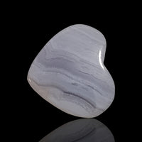 Thumbnail for 16.5Ct Natural Blue Lace Agate Cabochon 23x21mm