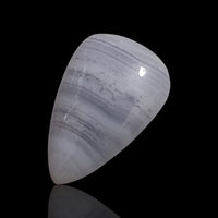 Thumbnail for 16.5Ct Natural Blue Lace Agate Cabochon 26x17mm