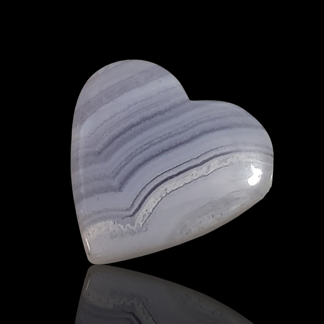 20Ct Natural Blue Lace Agate Cabochon 23x22mm