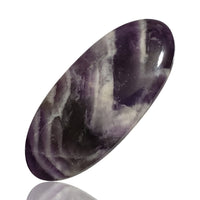 Thumbnail for 45Ct Natural Amethyst Lace Agate DRILLED Pendant Bead 46x21mm