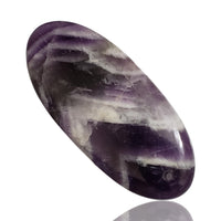 Thumbnail for 45Ct Natural Amethyst Lace Agate DRILLED Pendant Bead 46x21mm