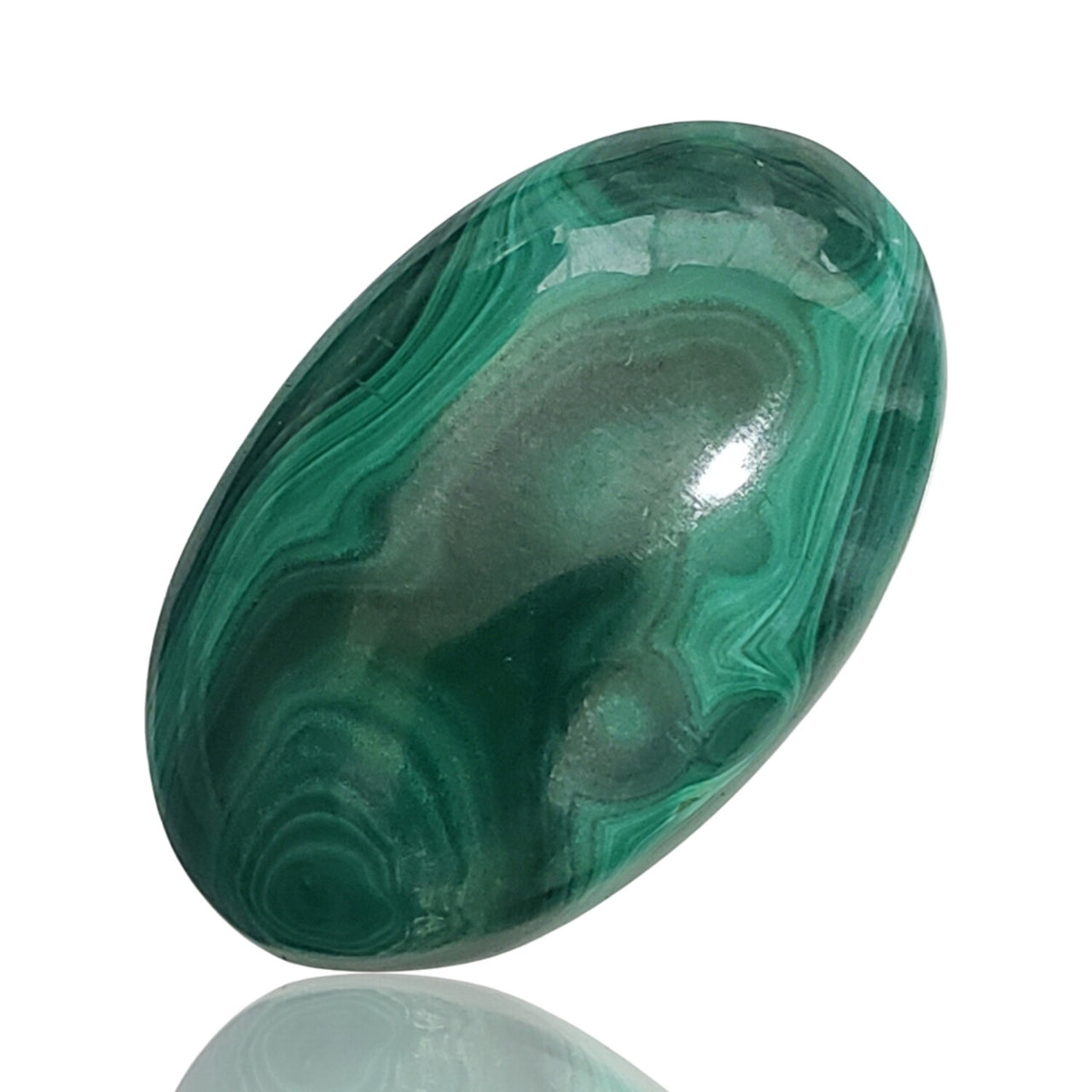 73Ct Natural Malachite Cabochon 37x23mm