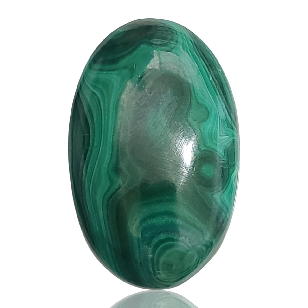 73Ct Natural Malachite Cabochon 37x23mm