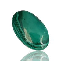 Thumbnail for 39Ct Natural Malachite Cabochon 29x18mm