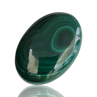 Thumbnail for 56.5Ct Natural Malachite Cabochon 30x21mm