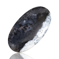 Thumbnail for 30.5Ct Natural Dendrite Opal/Merlinite Cabochon 41x23mm