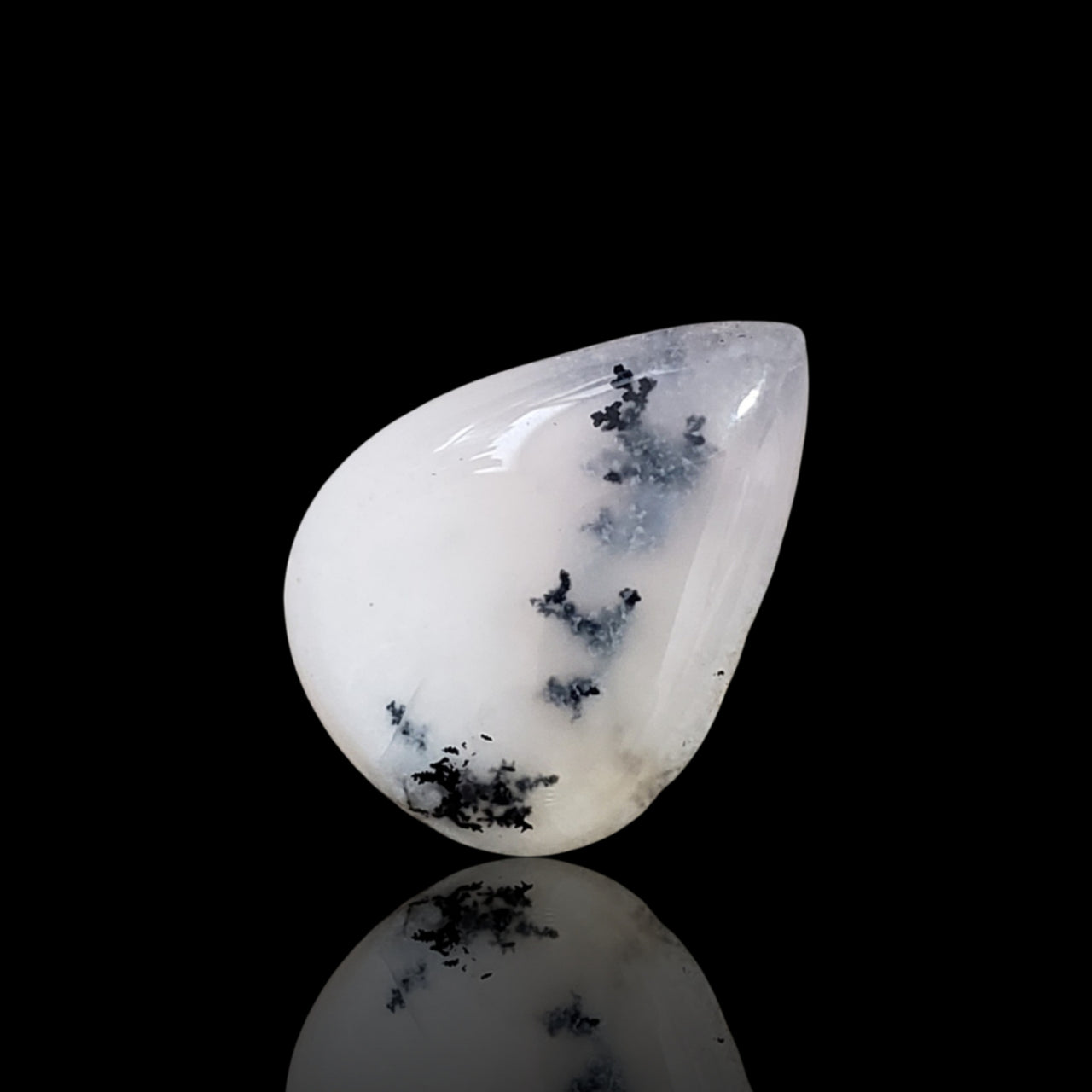 10.5Ct Natural Dendrite Opal/Merlinite Cabochon 20x15mm