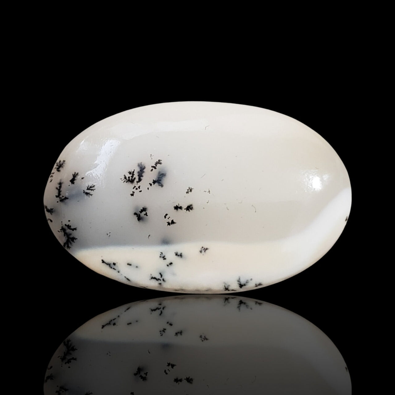 26.5Ct Natural Dendrite Opal/Merlinite Cabochon 32x20mm