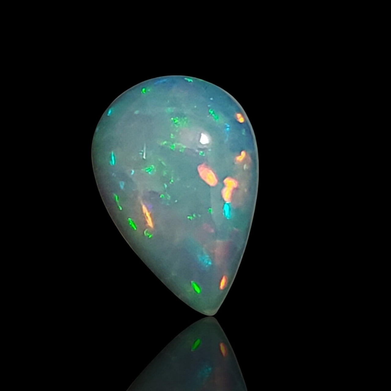 2.5Ct Natural Ethiopian Opal Cabochon 13x9mm