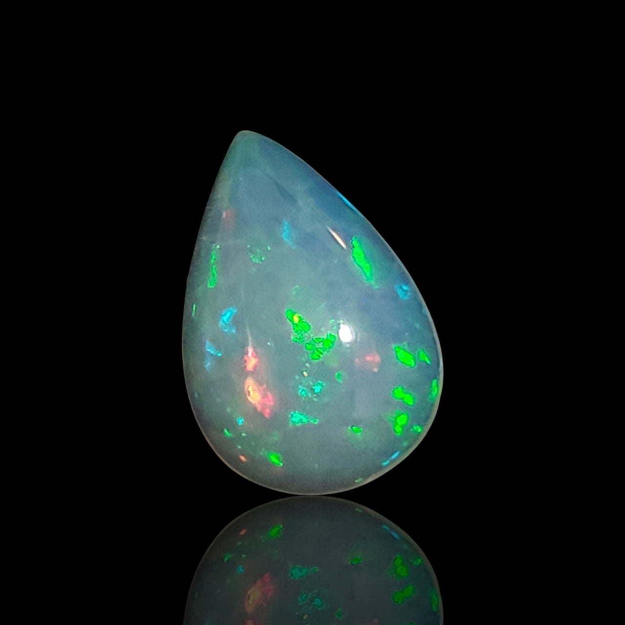 2.5Ct Natural Ethiopian Opal Cabochon 13x9mm