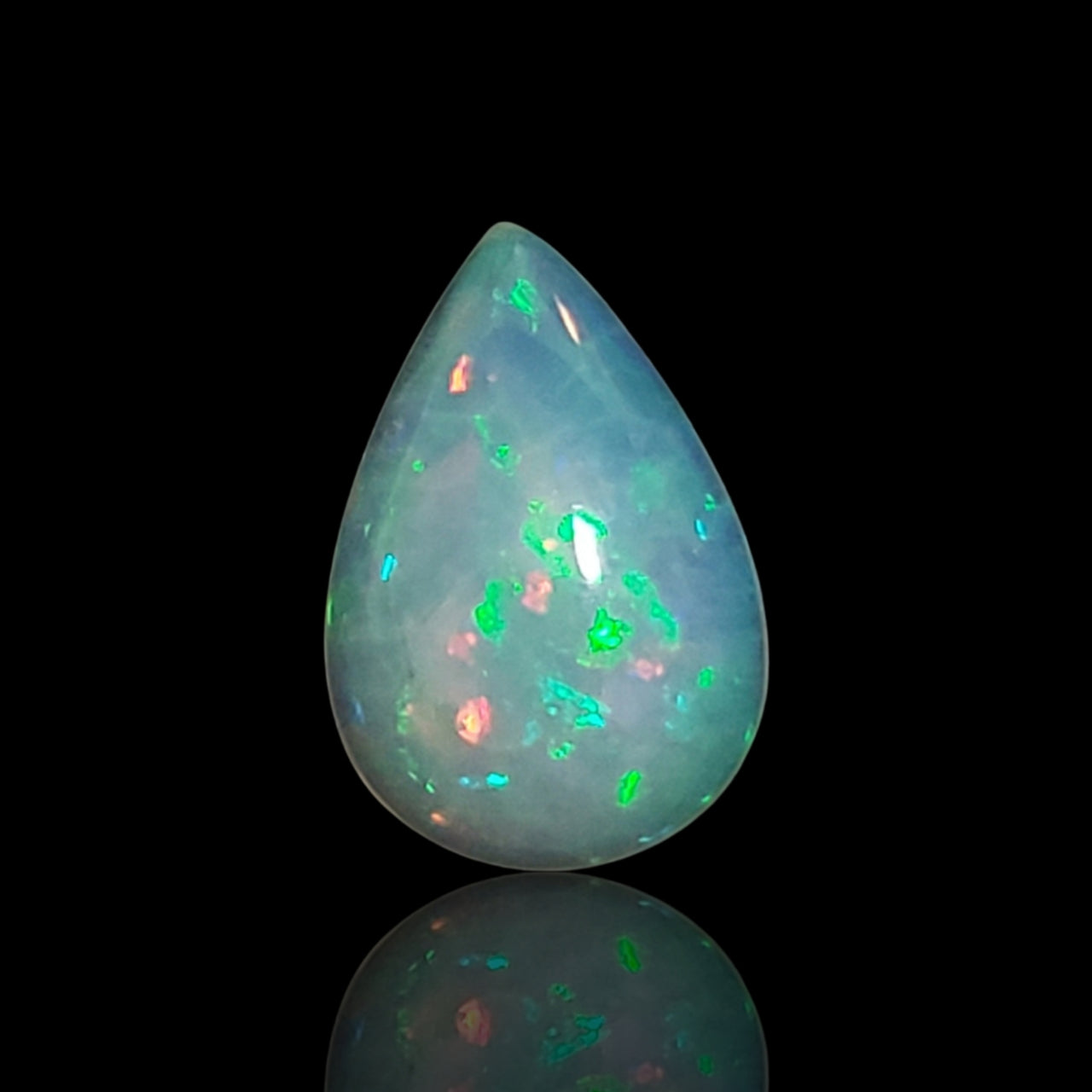 2.5Ct Natural Ethiopian Opal Cabochon 13x9mm