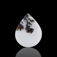 Thumbnail for 4.5Ct Natural Scenic Dendritic Montana Agate Slice Cabochon  23x18x1.5mm