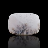 Thumbnail for 9.5Ct Natural Scenic Dendritic Montana Agate Slice Cabochon  24x16x2.1mm