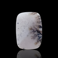 Thumbnail for 9.5Ct Natural Scenic Dendritic Montana Agate Slice Cabochon  24x16x2.1mm