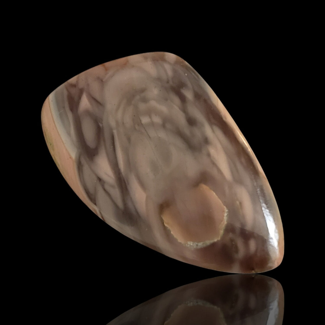 34.5Ct Natural  Imperial Jasper Cabochon 43x27mm