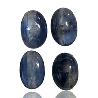 Thumbnail for 16Ct 4Pcs Natural Kyanite Cabochon LOT