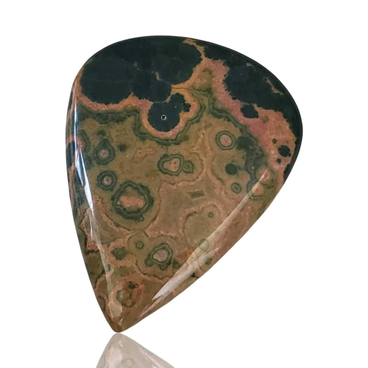 50Ct Natural Ocean Jasper Cabochon 42x32mm