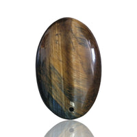 Thumbnail for 39Ct Natural Tiger Eye DRILLED Pendant Bead 36x23mm