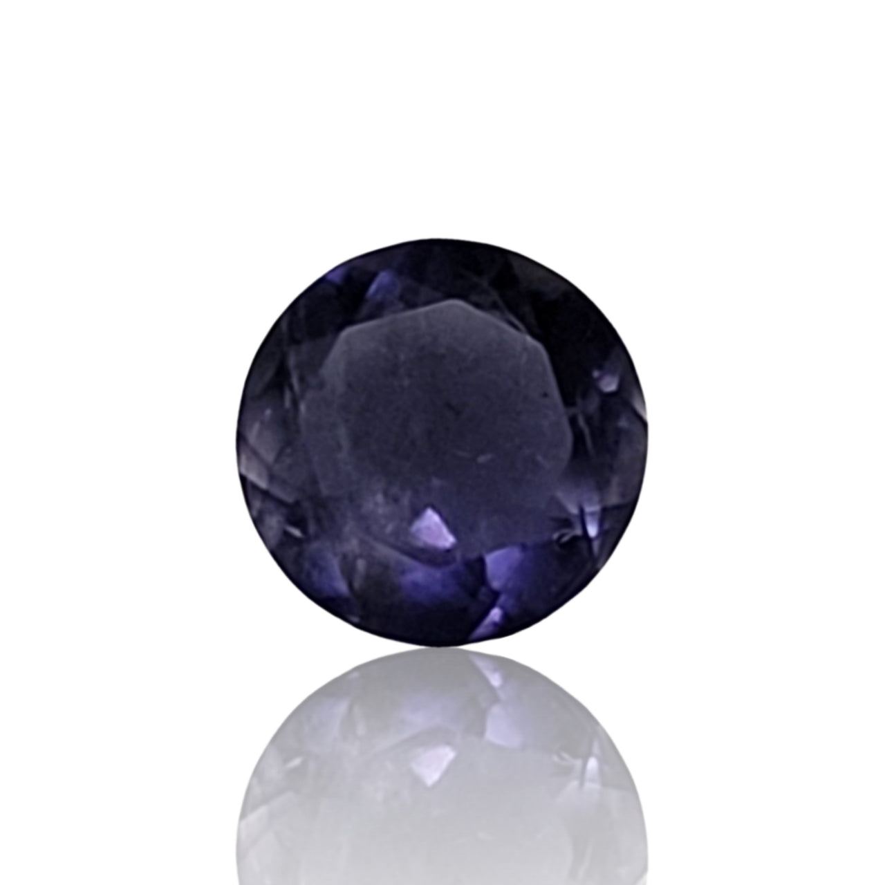 Natural Iolite Faceted Round 6mm