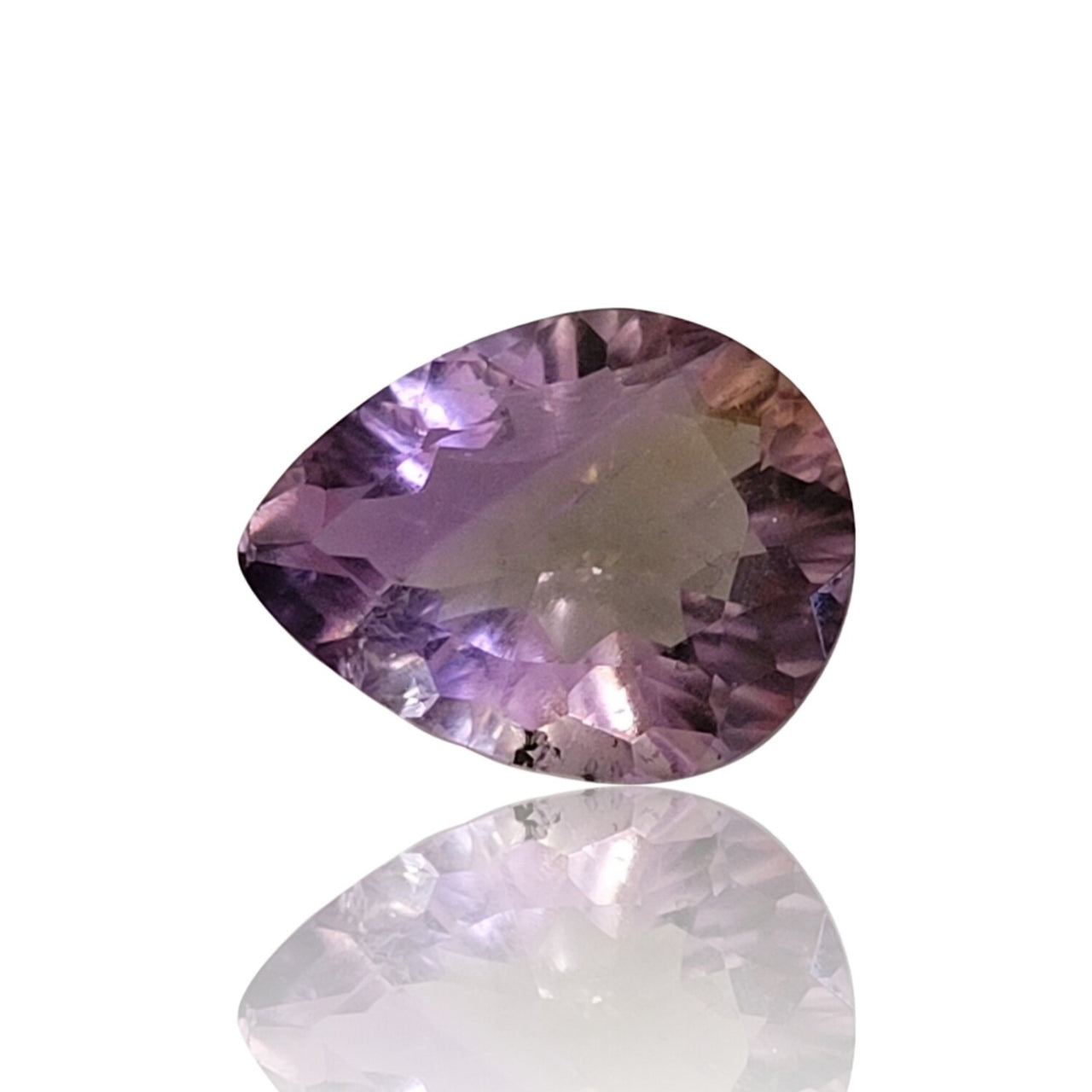 7Ct Natural Ametrine Faceted 15x12mm