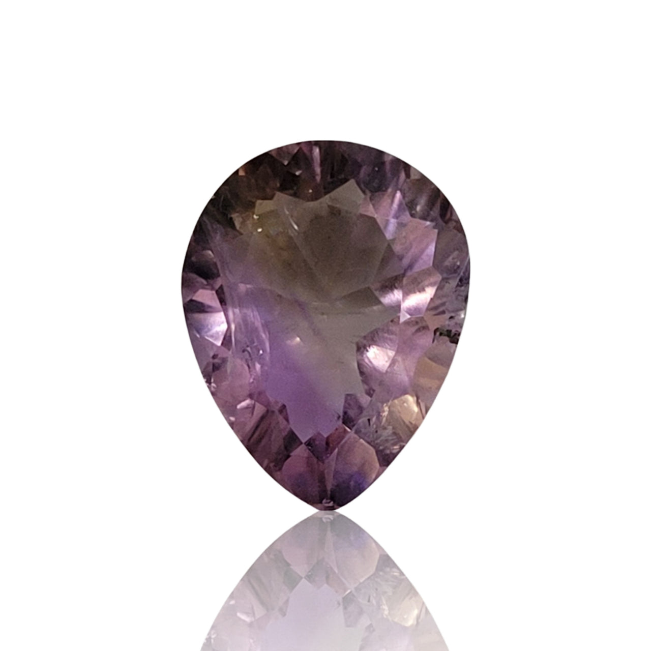 7Ct Natural Ametrine Faceted 15x12mm