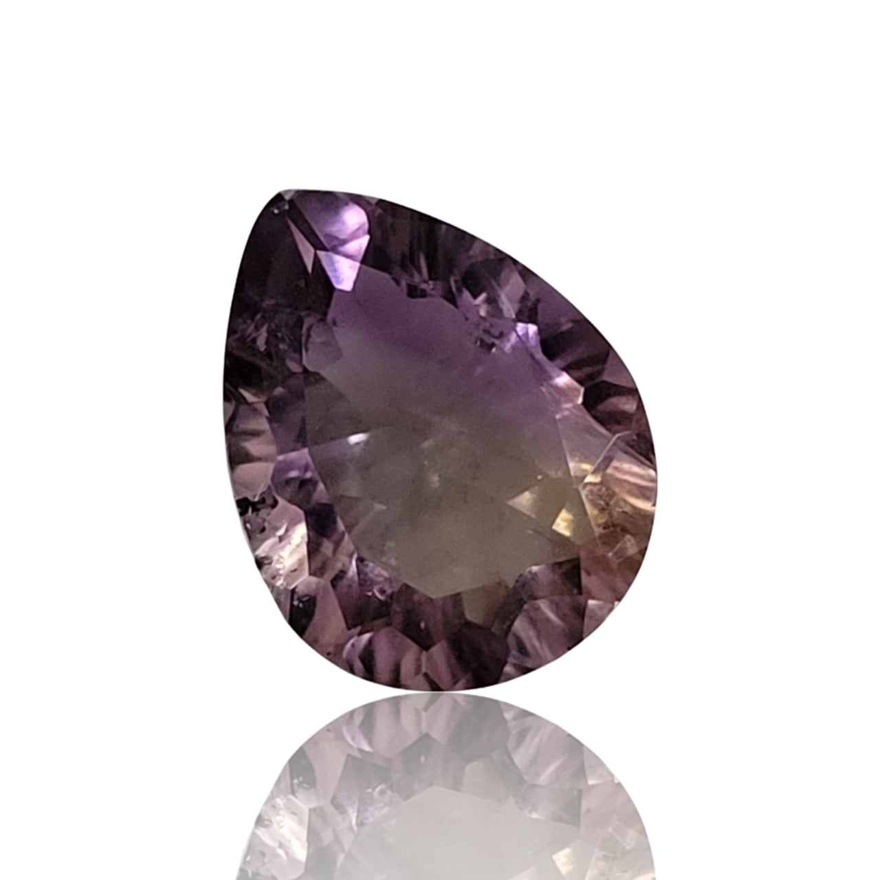 7Ct Natural Ametrine Faceted 15x12mm