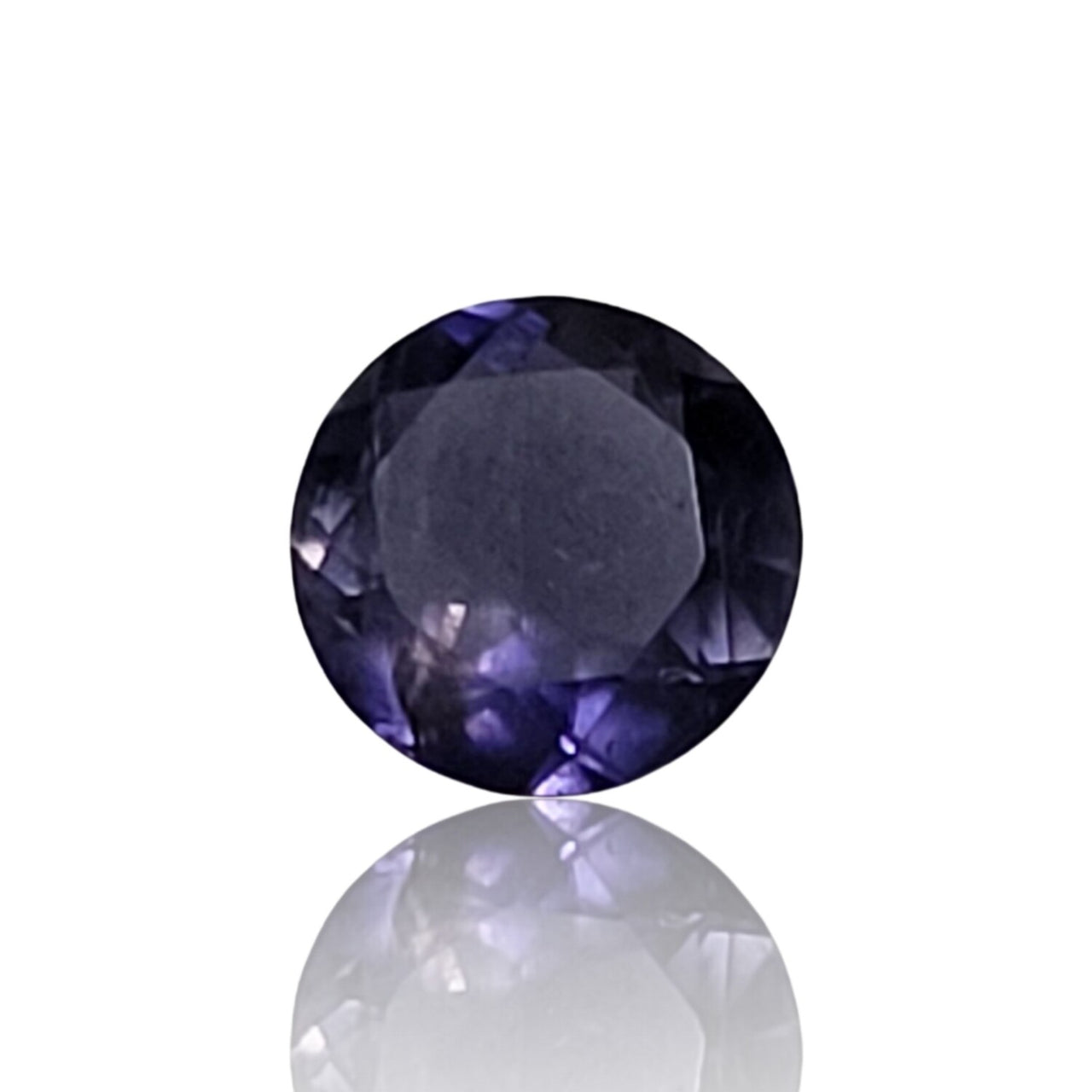 Natural Iolite Faceted Round 6mm