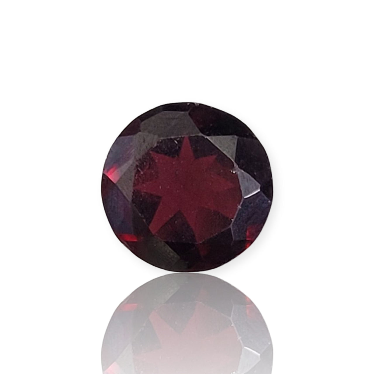 Natural Garnet Faceted 8mm