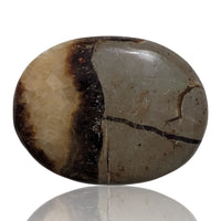 Thumbnail for Natural Septarian Geode Cabochons - 5) 54Ct, 36x27mm