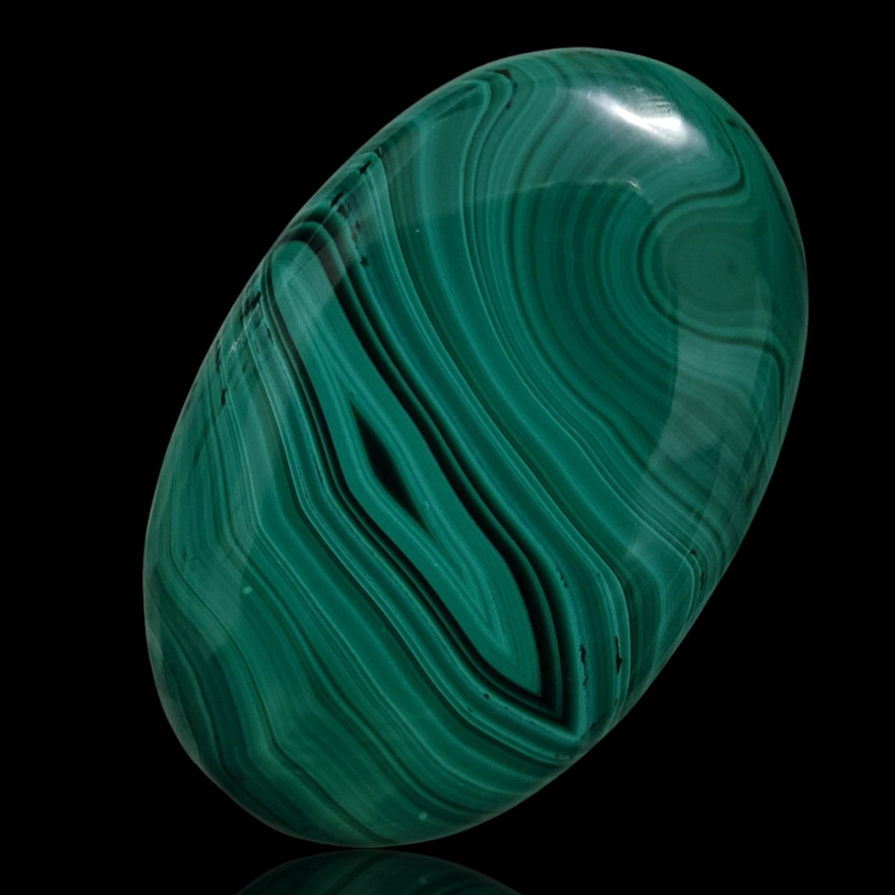 99Ct Natural Malachite Cabochon 45x29mm