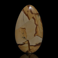 Thumbnail for Natural Polychrome Jasper Cabochons - 8) 72Ct, 54x31mm