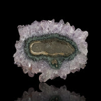 Thumbnail for 32Ct, Natural Amethyst Stalactite Flower Slice 31x28mm