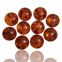 Thumbnail for Natural Baltic Amber Round Cabochons 16mm each