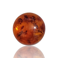 Thumbnail for Natural Baltic Amber Round Cabochons 16mm each - 9) 16mm