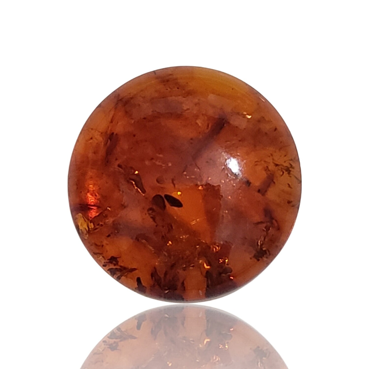 Natural Baltic Amber Round Cabochons 20mm each - 1)