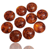 Thumbnail for Natural Baltic Amber Round Cabochons 20mm each