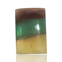 Thumbnail for Natural MULTI-Color Fluorite Rectangle Cabochons - 2) 34.5Ct, 24x16mm