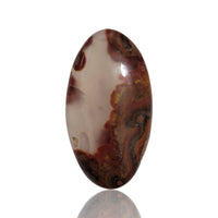 Thumbnail for 27Ct Natural Moroccan Seam Agate  Cabochon 31x17mm