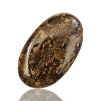 Thumbnail for Natural Golden Bronzite Cabochons - 8) 47Ct, 34x21mm