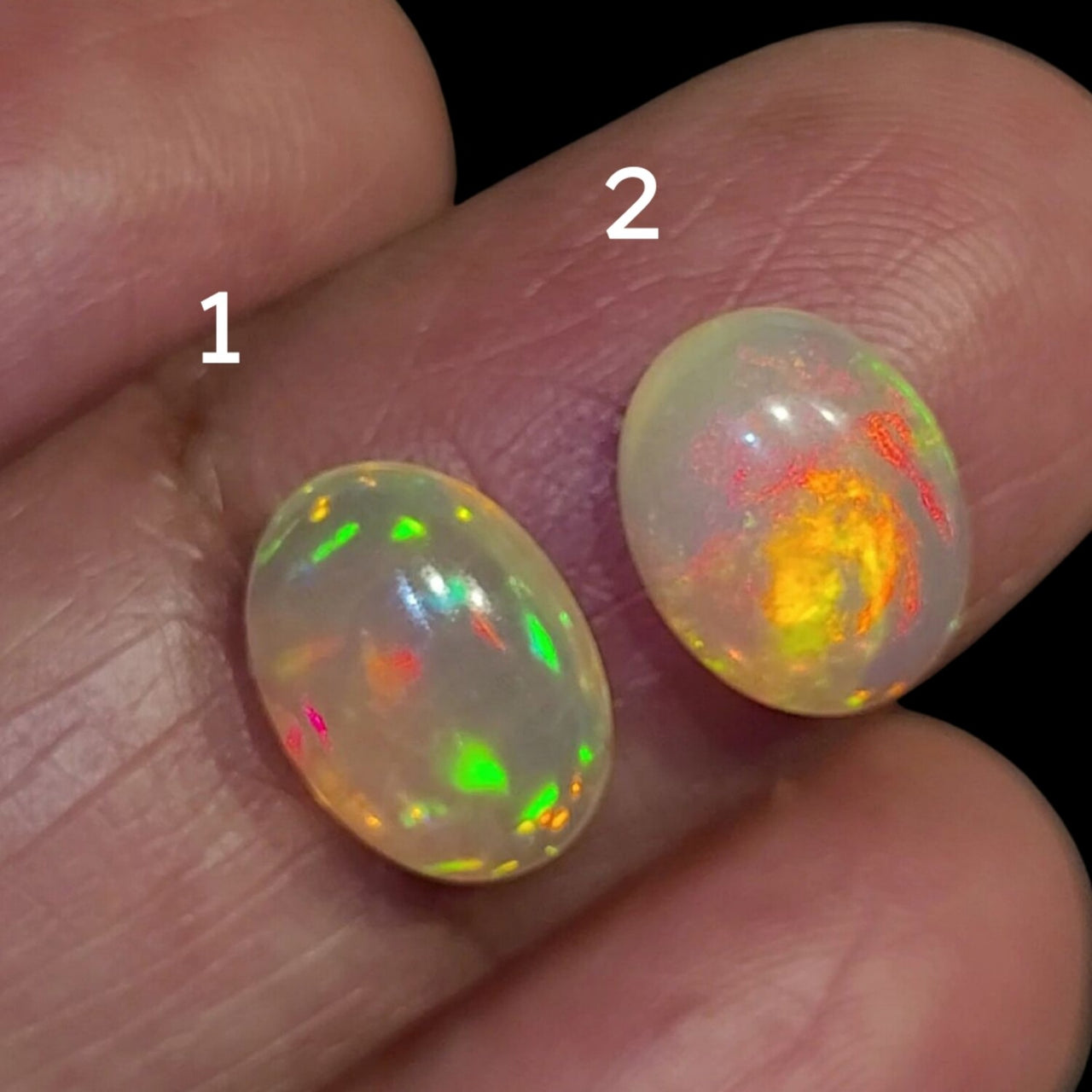 Natural Ethiopian Opal Cabochons