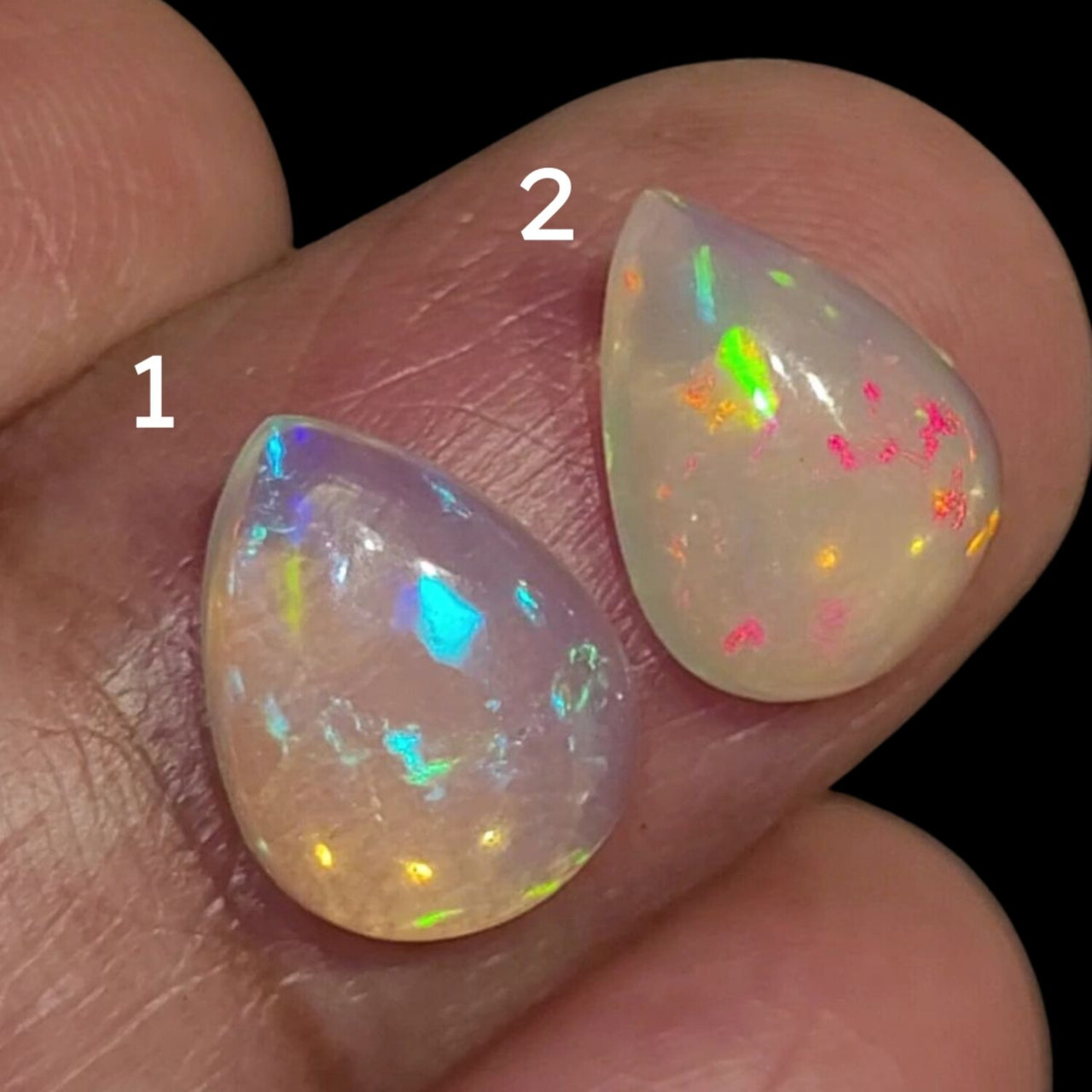 Natural Ethiopian Opal Cabochons