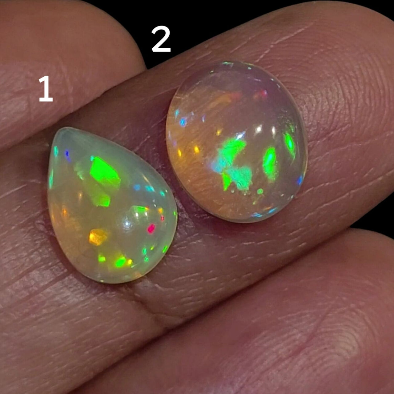 Natural Ethiopian Opal Cabochons